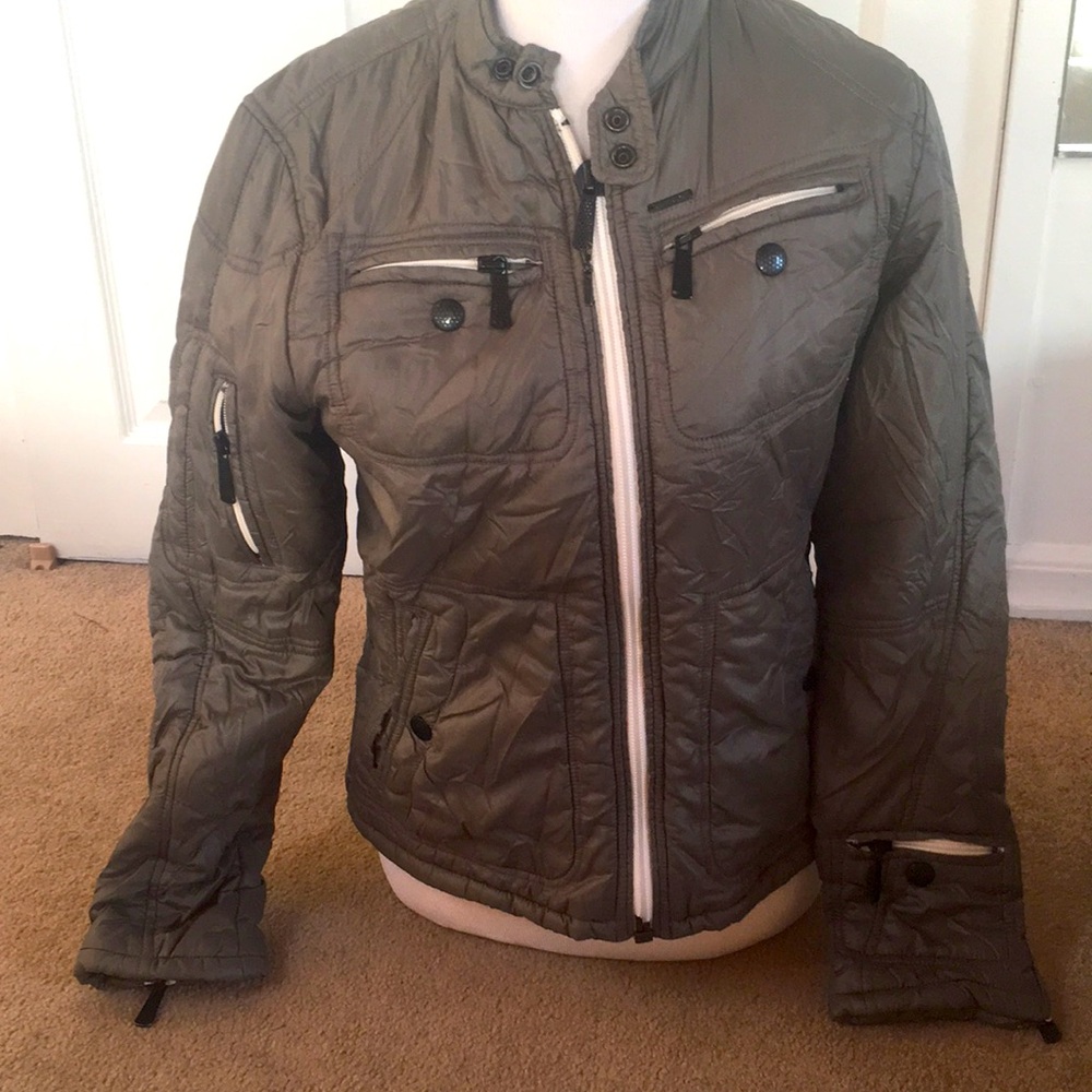 Great Diesel Grayish/ Green Cast Winter Jacket